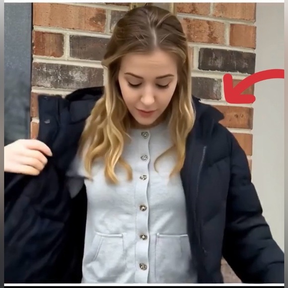 L.L. Bean Kids Black Down Jacket hooded size S - Picture 9 of 17